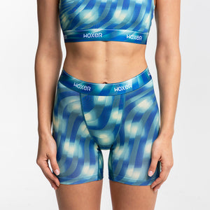 Baller High Waisted Mist Wave