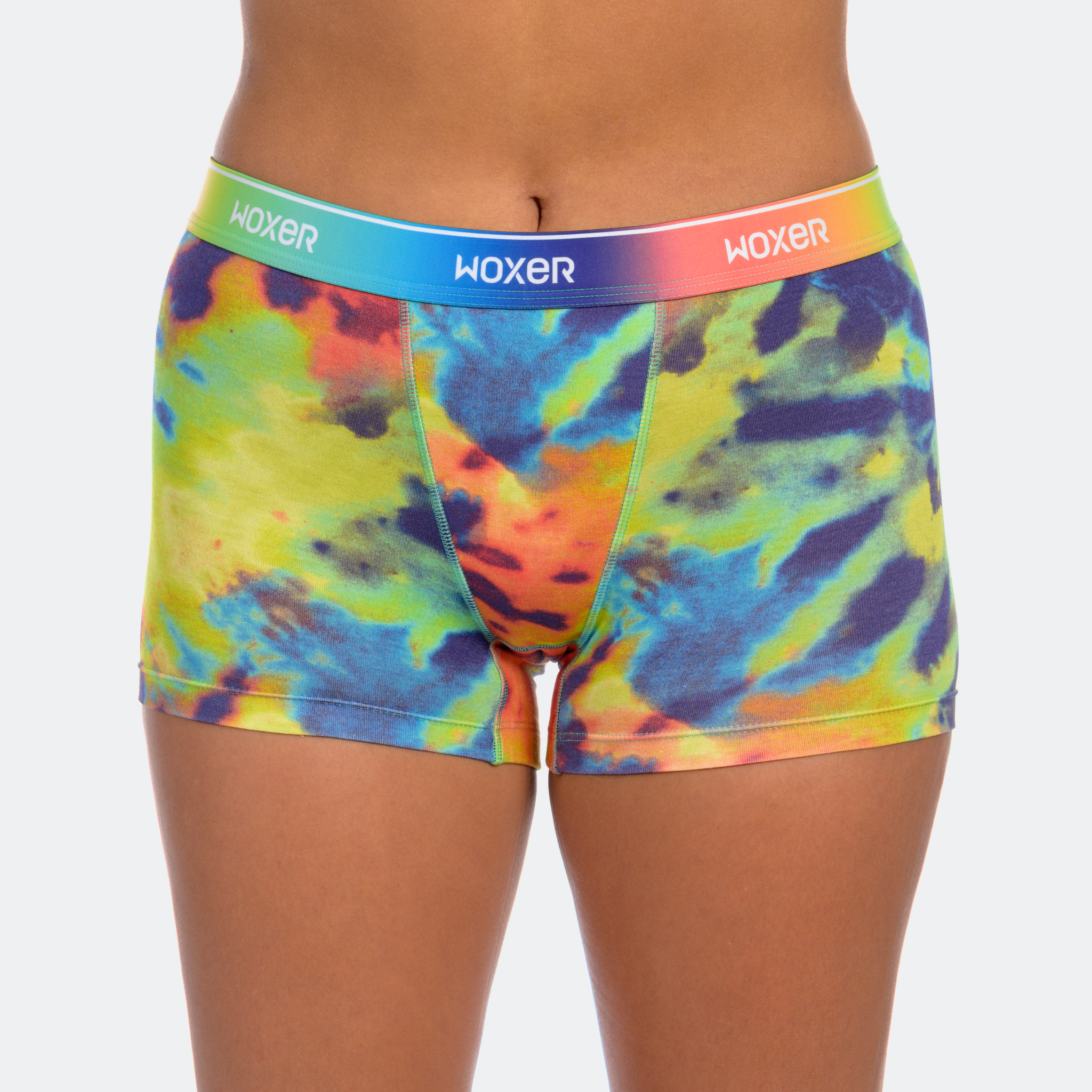 Buy Women's Full Coverage Soft Breathable Cotton Spandex Stretch Boyshort  Underwear Boxer Briefs Hipster Boy Panties (Colours May Vary) (Pack of 4) Plus  Size (XS) Multicolour at