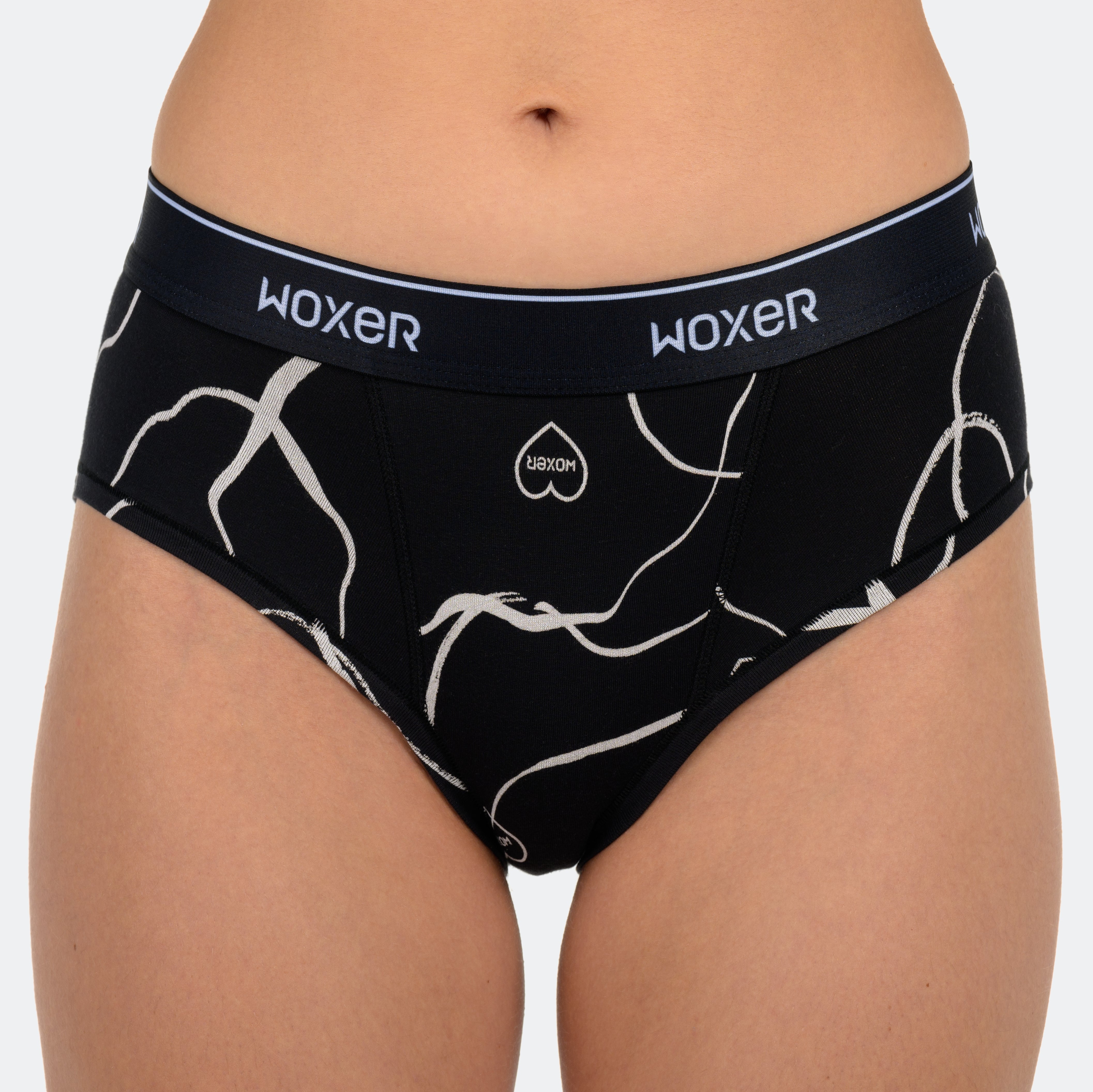 Classic Whimsical Hearts | Women's Boxer's & Boy Shorts | Woxer