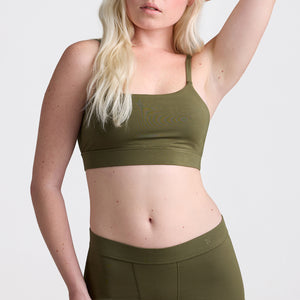 Luxe Bralette Olive