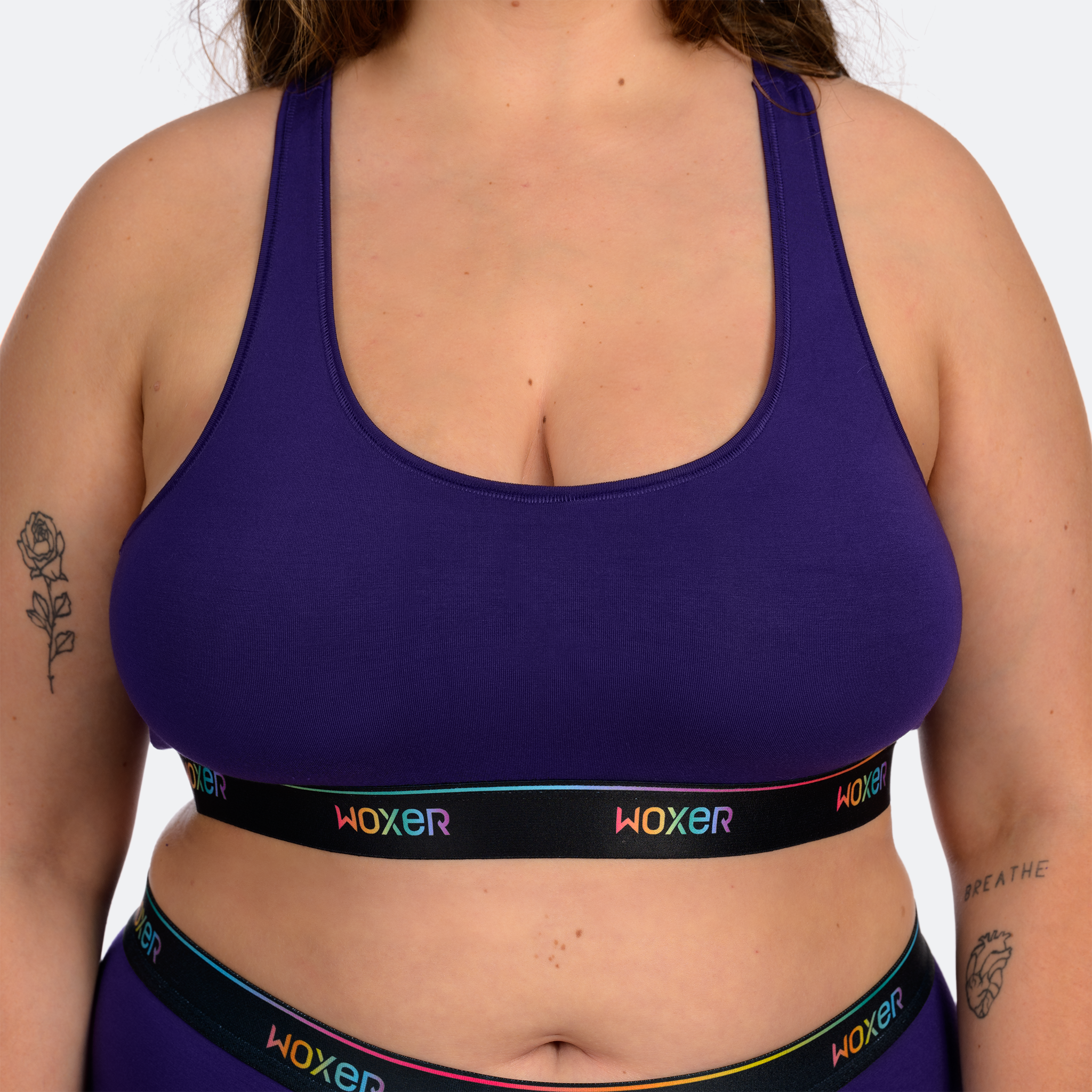 Woxer BOSS Bralette: Inclusive Sizing & Sustainably Made. on