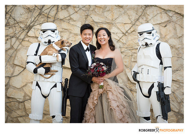 This Is What It Looks Like When A ‘Star Wars’ Nerd Marries A ‘Star Trek’ Geek