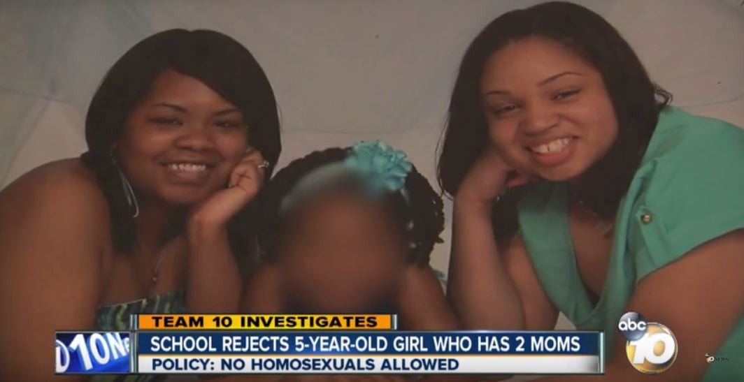Kindergartener Allegedly Barred From School Because She Has Two Moms