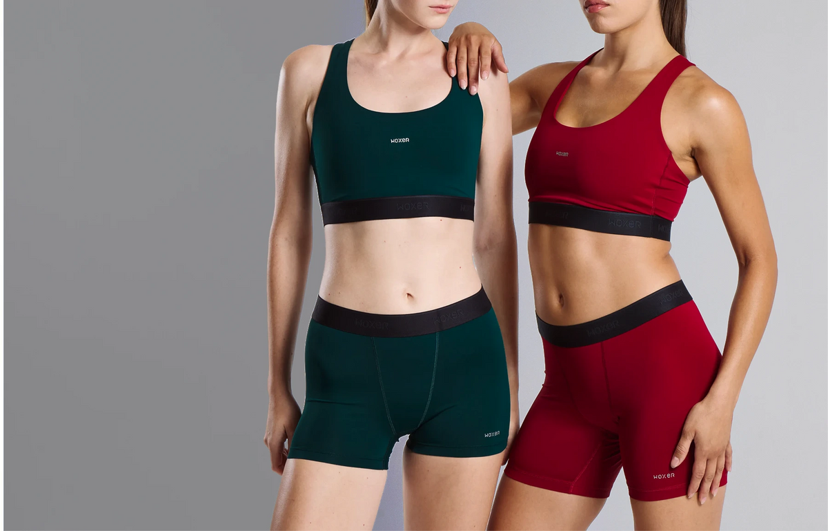 Our active underwear in two Seasonal colors.