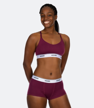 Modal Shorts Women WELOIJEVBE High Waist Boy Shorts Underwear For