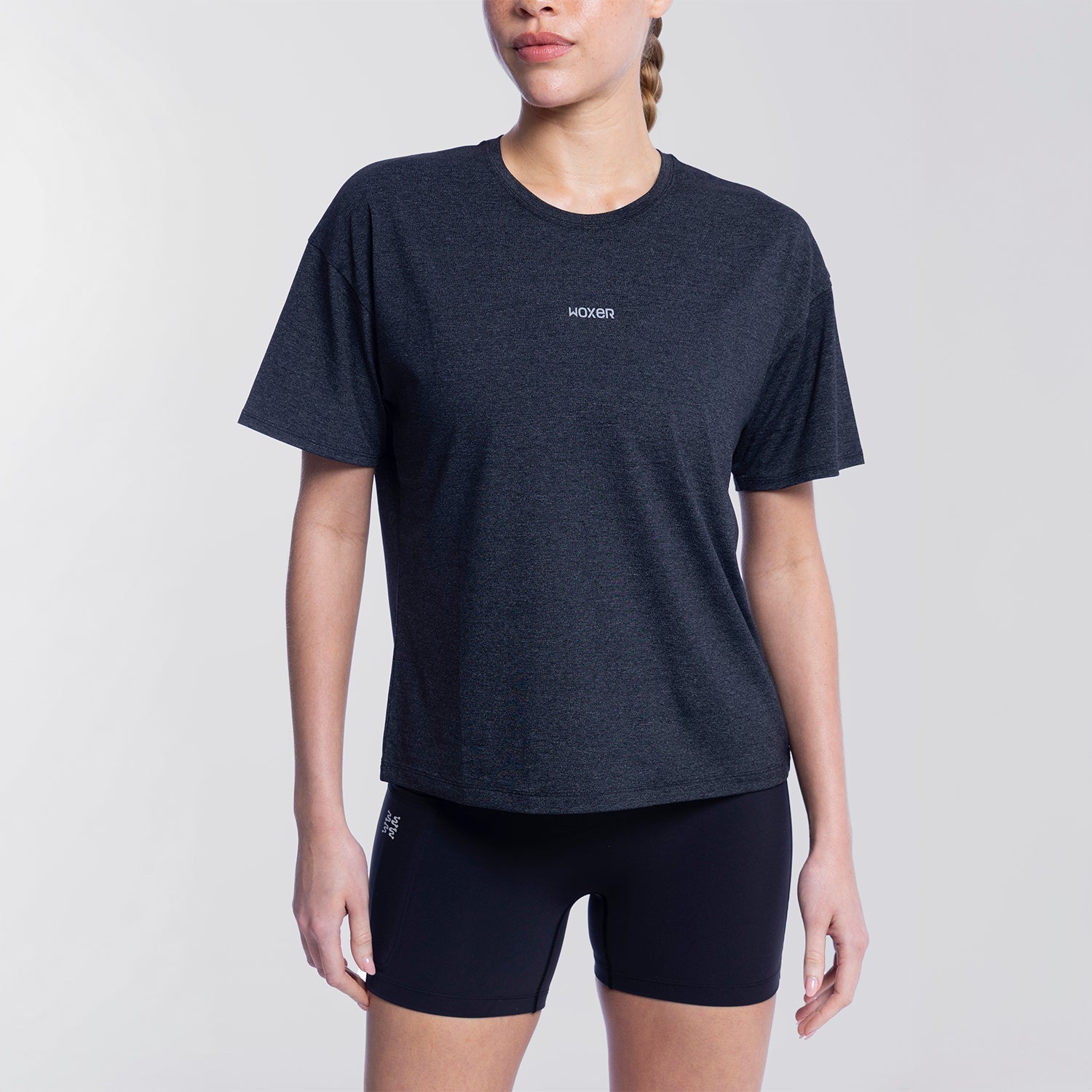 Women’s Cropped Active Tee – Lightweight & Breathable | Woxer
