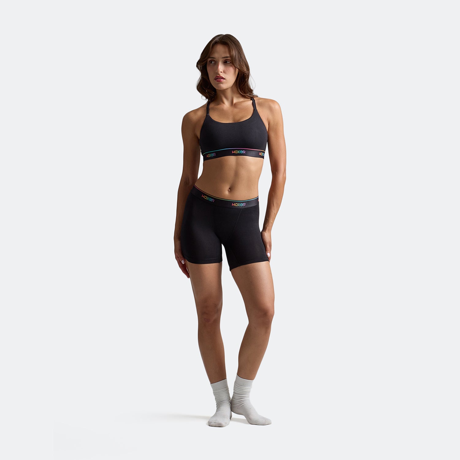 Baller Pride Black | Women's Boxer's & Boy Shorts| Woxer