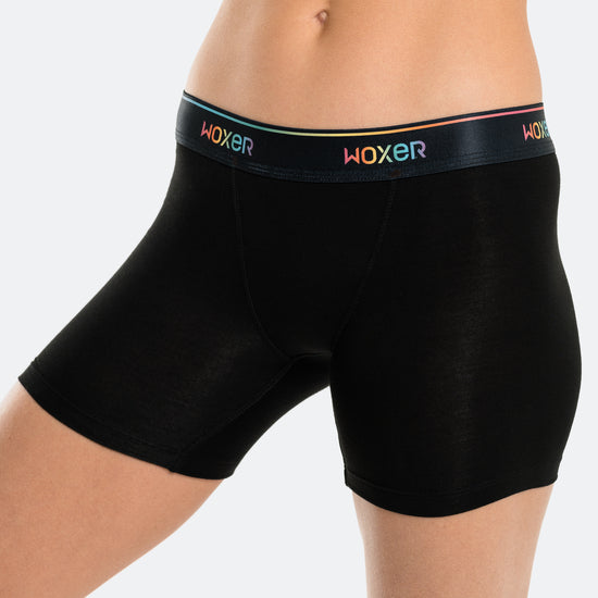woooyea Womens Boxers High Waisted Boxer Briefs Underwear 3” Inseam Boy  Shorts 4 Pack : : Clothing, Shoes & Accessories
