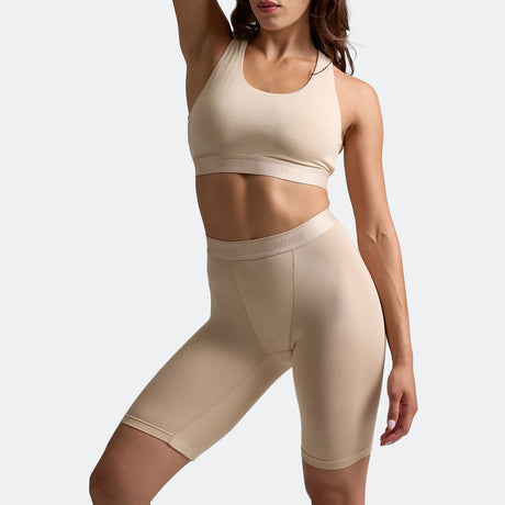 Biker High Waisted Latte 3.0