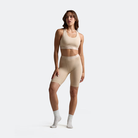 Biker High Waisted Latte 3.0