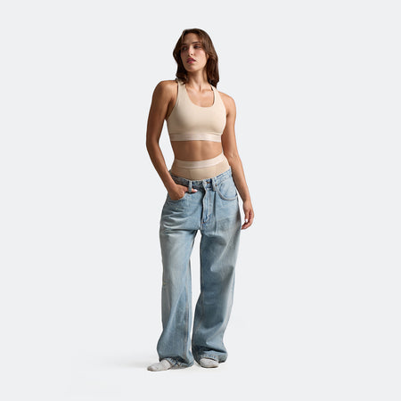 Biker High Waisted Latte 3.0