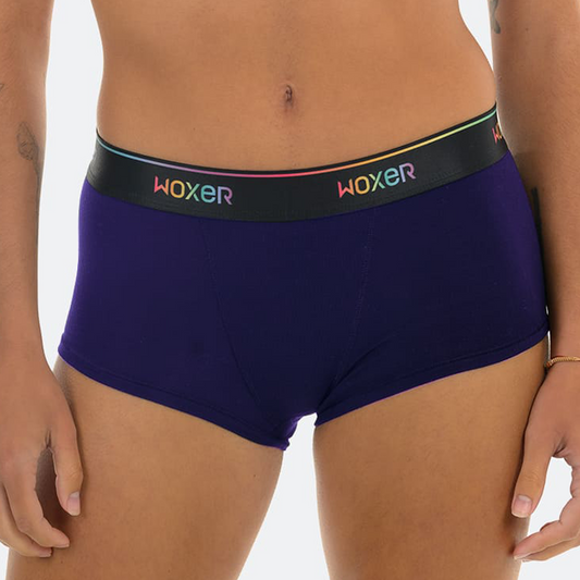 If you ever wondered what my underwear looks like 😅 it's always @woxer 🫡  I love modeling for an lgbtq+ Miami women founded compan