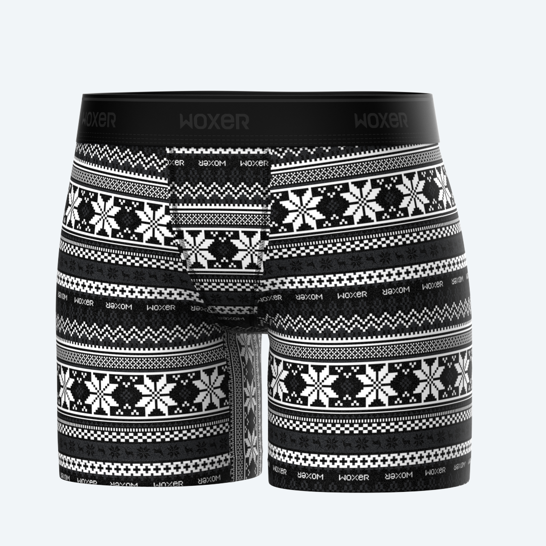 Baller B&W Fair Isle