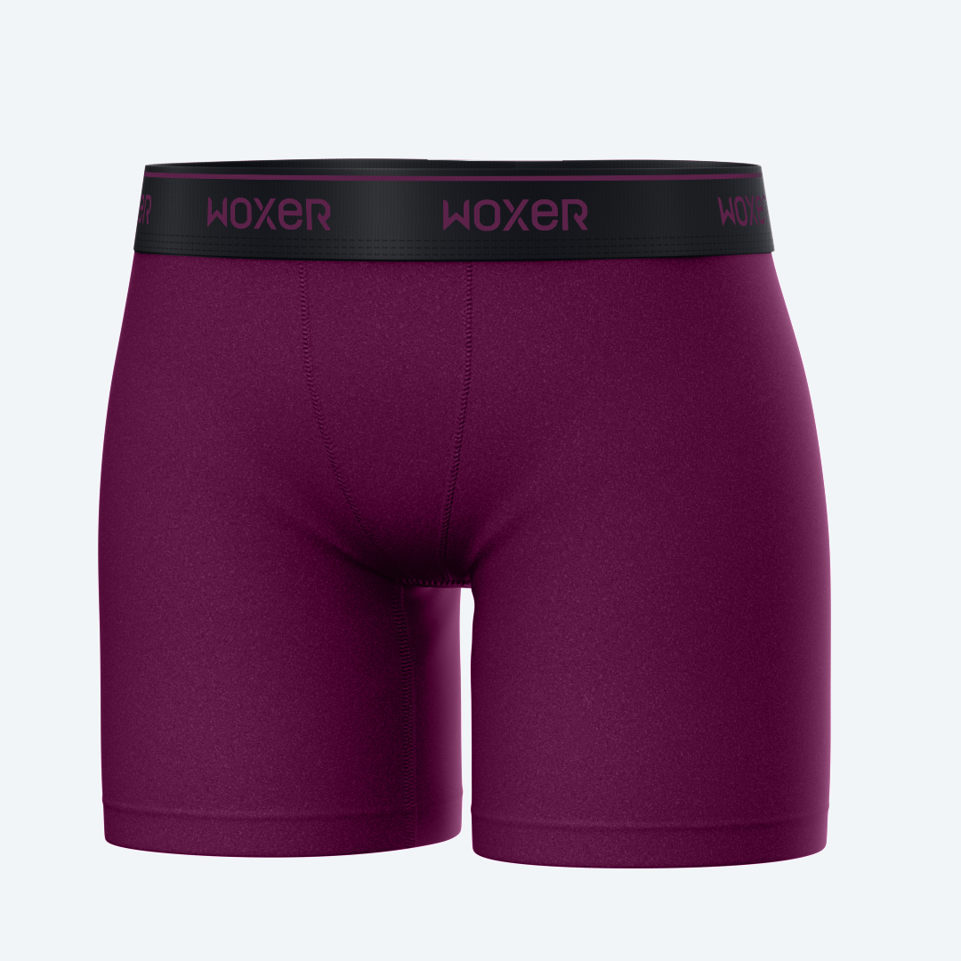 Baller Black Cherry Women's Boxer's & Boy Shorts Woxer