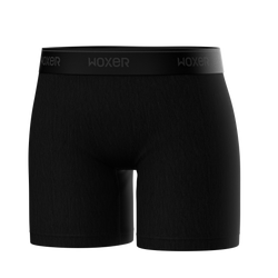 WOXER Baller Boxer Briefs for Women 5 Inseam Super Soft Modal Spandex  BLACK