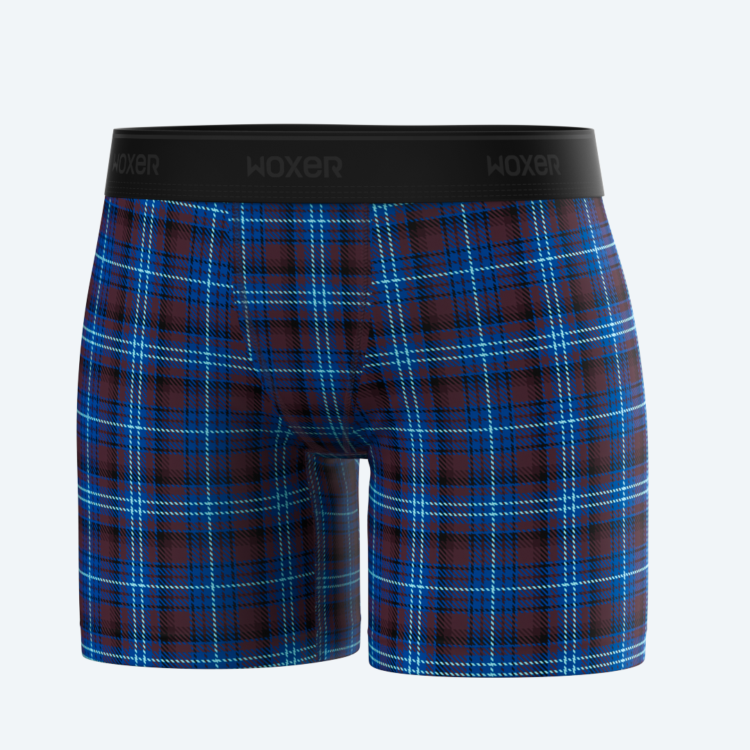 Baller Royal Plaid