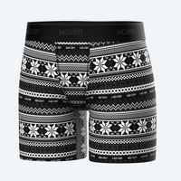 Baller High Waisted B&W Fair Isle