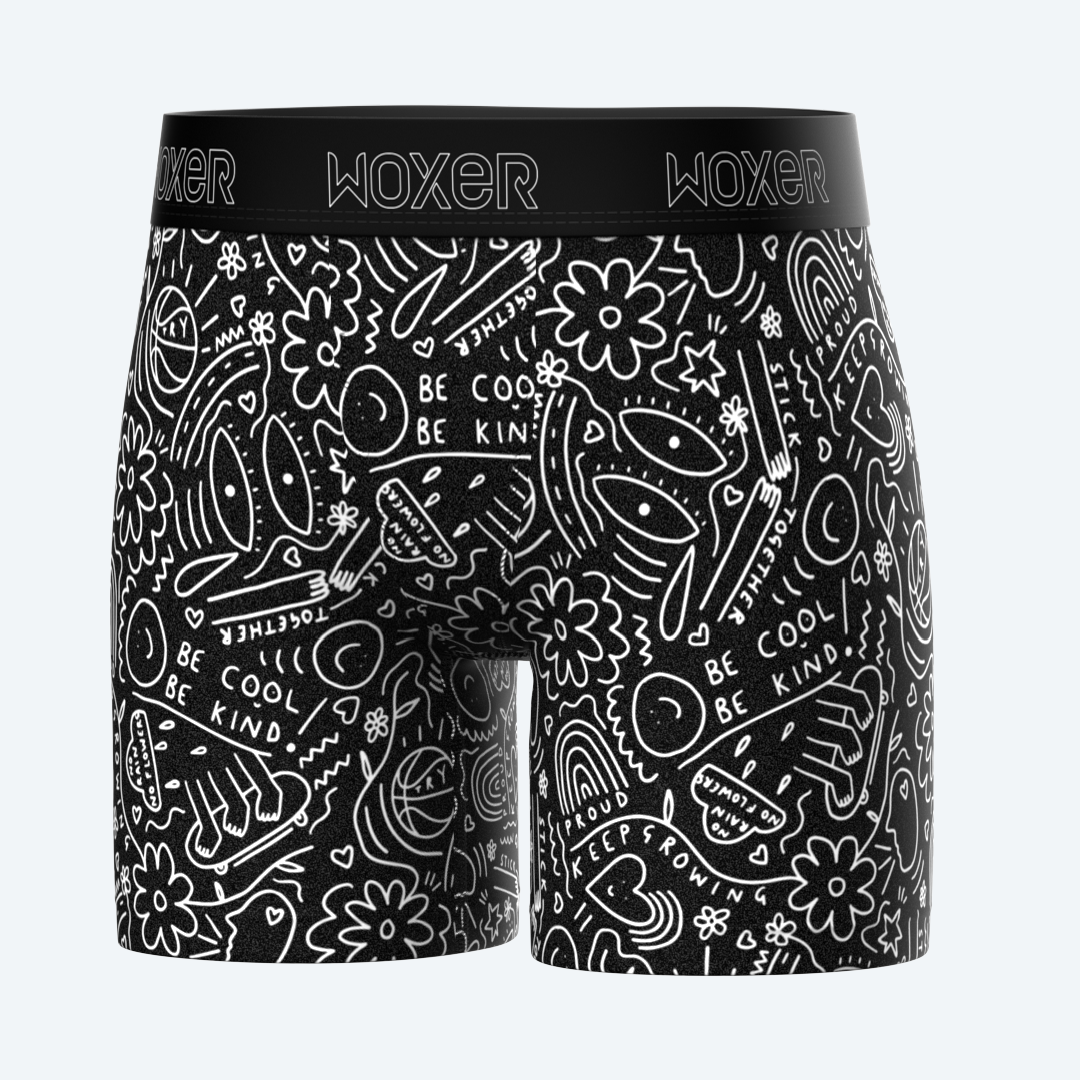 Baller High Waisted B&W Graphic