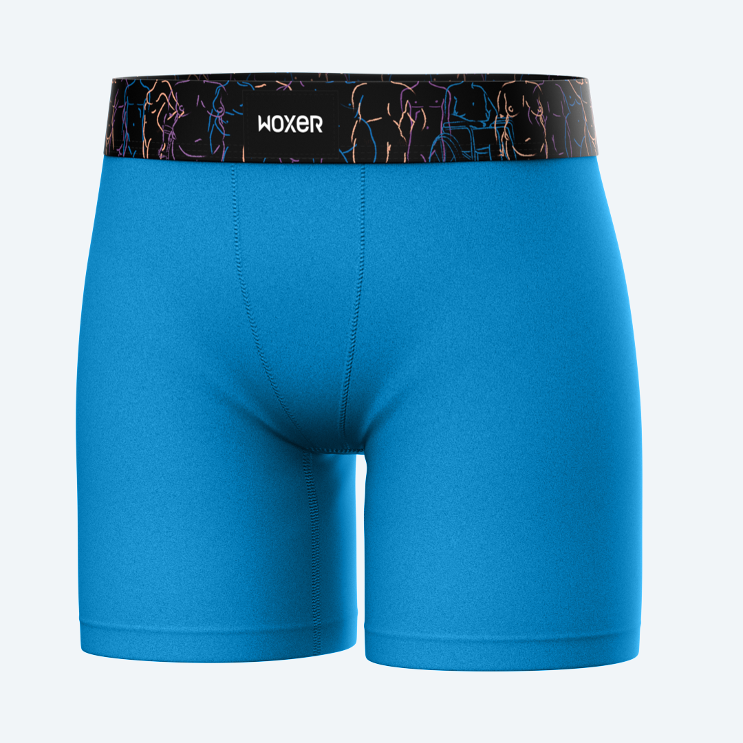 Baller High Waisted Ibiza Blue