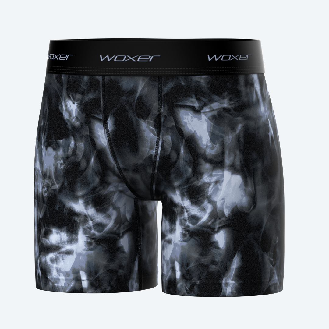 Baller High Waisted X-Ray Tie Dye