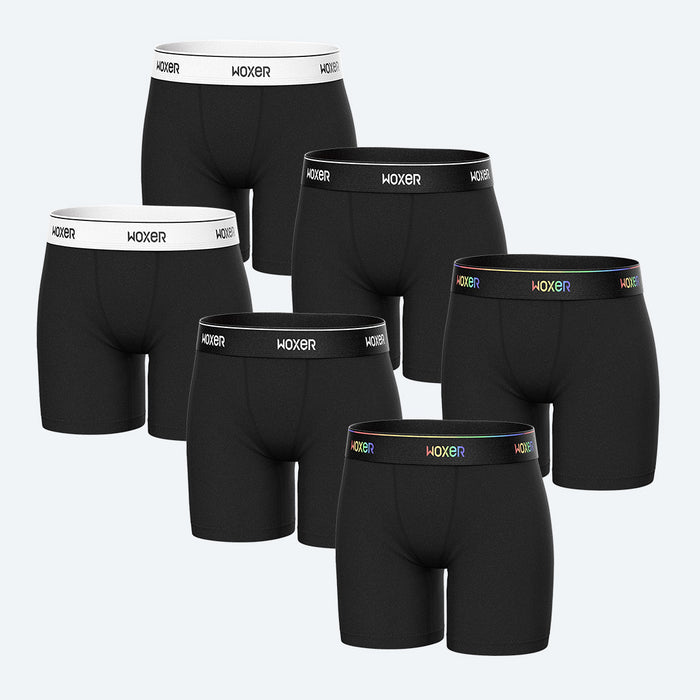 Baller High Waisted Blackout 6-Pack