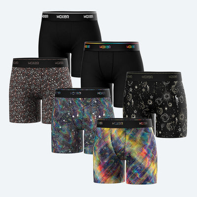 Baller High Waisted North Star 6-Pack