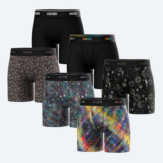 Baller High Waisted North Star 6-Pack