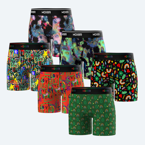 Baller High Waisted Pride Glow 6-Pack