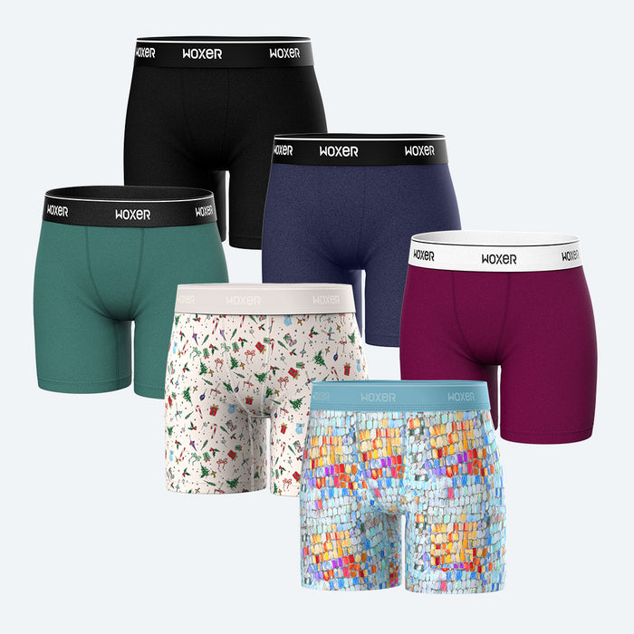 Baller High Waisted Shimmer 6-Pack