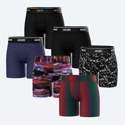 Baller High Waisted Sunset 6-Pack