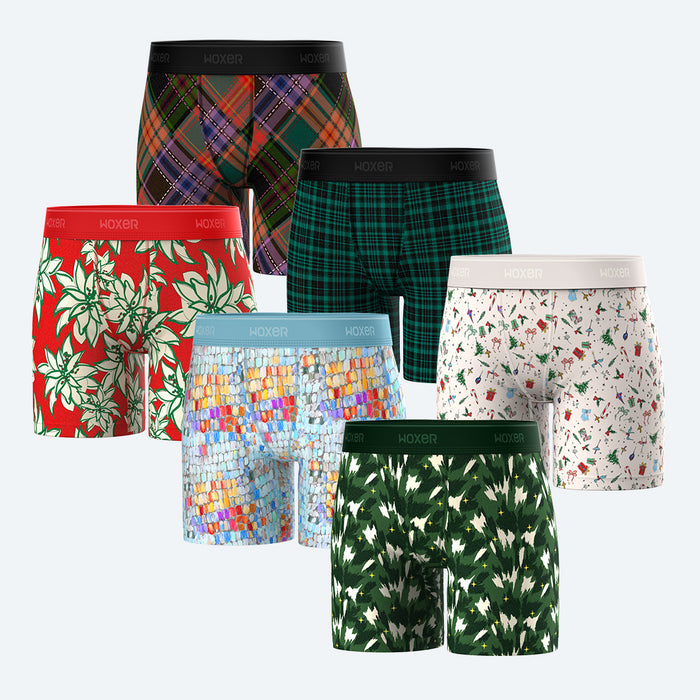 Baller High Waisted Yuletide 6-Pack