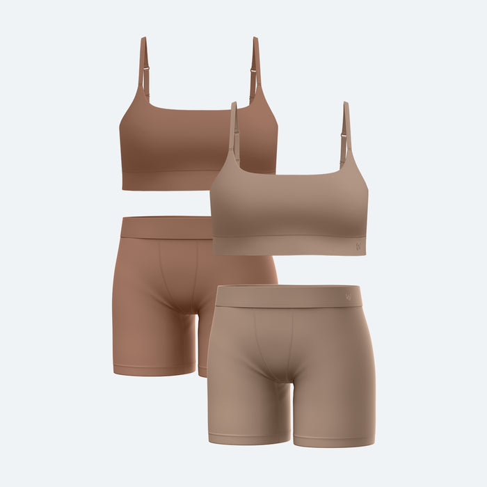 Baller & Bralette Luxe Neutrals 4-Pack