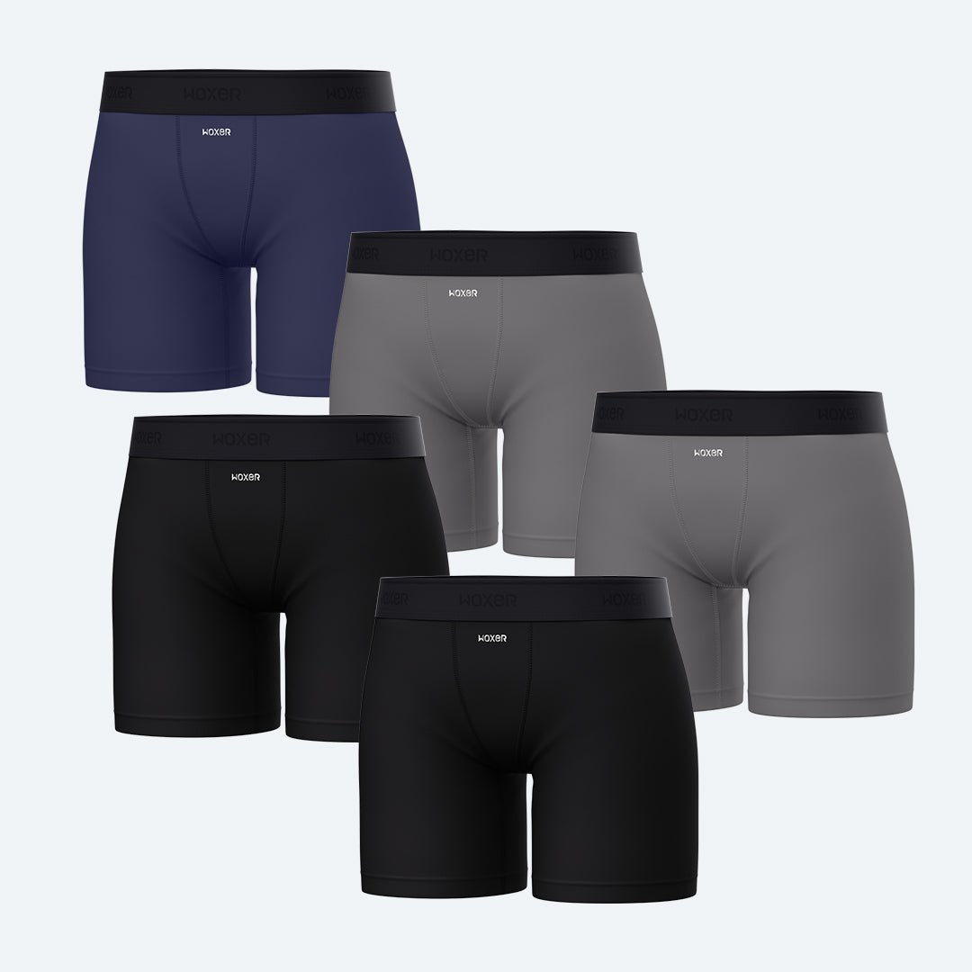 Baller Flex 5-Pack / Athletic Underwear / Women's Boxers / Woxer