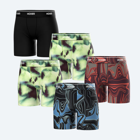 Baller High Waisted Fluid 5-Pack