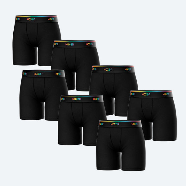 Baller High Waisted Pride Black 7-Pack