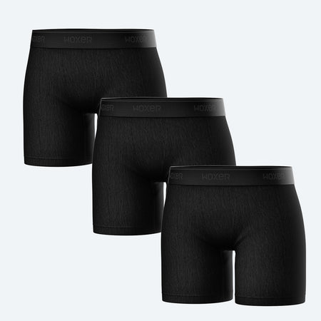 Baller Rib Black 3-Pack