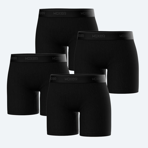 Baller Rib Black 4-Pack