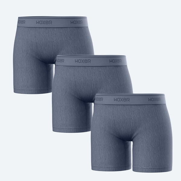 Baller Rib Steel Blue 3-Pack