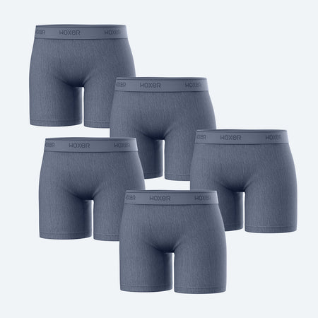 Baller Rib Steel Blue 5-Pack