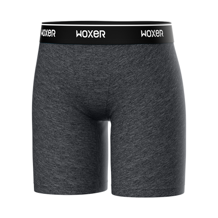 Biker High Waisted Charcoal Heather 2.0