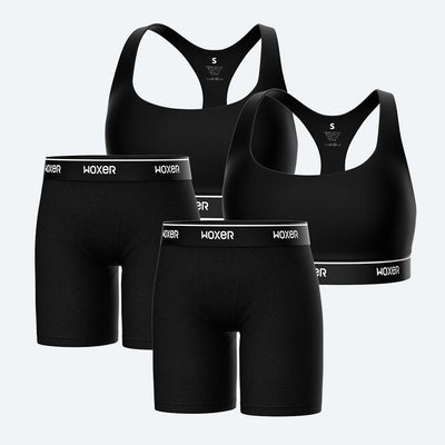 Biker High Waisted & Boss Bundle 4-Pack