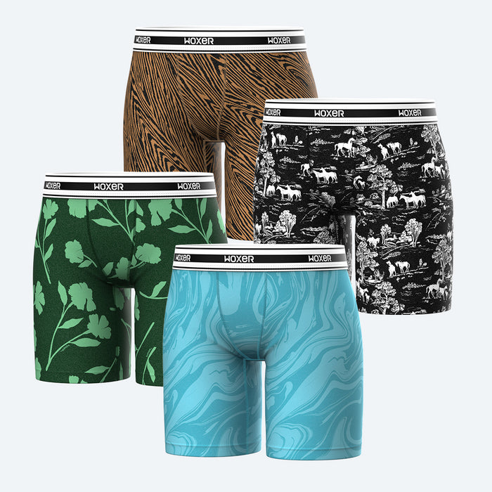 5 Boxer Briefs (4-Pack)