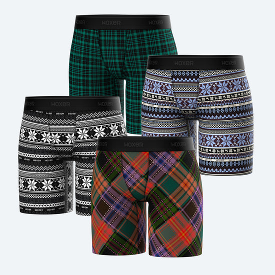 Biker Tartan 4-Pack