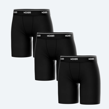 Biker High Waisted Black 2.0 3-Pack