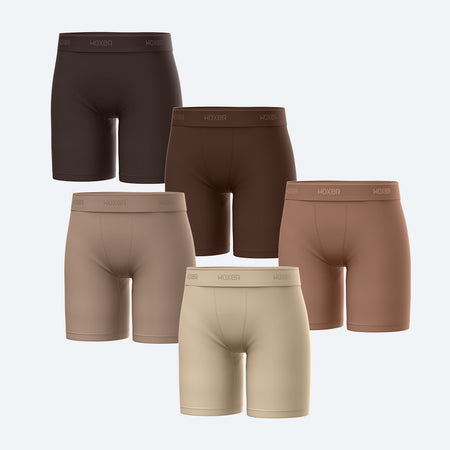 Biker High Waisted Caffeinated 5-Pack