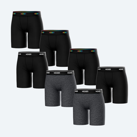 Biker High Waisted Dark 7-Pack