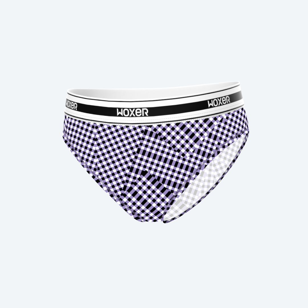 Bikini Purple Patchwork