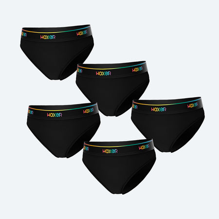 Bikini Pride Black 5-Pack