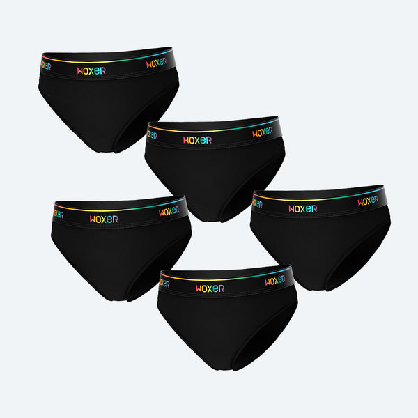 Bikini Pride Black 5-Pack