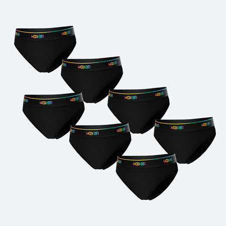 Bikini Pride Black 7-Pack